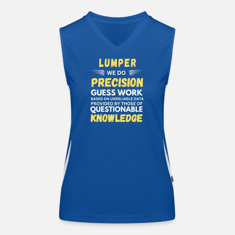 Lumper Précision Devine Entrepôt Drôle Débardeur respirant contrasté Femme