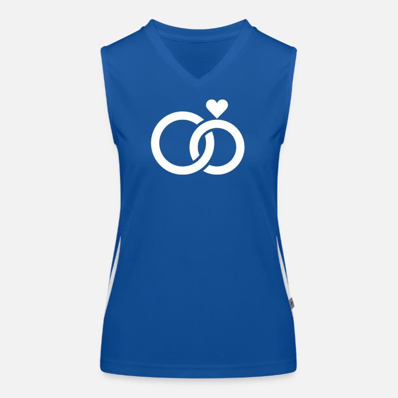 Wedding, Engagement, Wedding Celebration Women's Functional Contrast Tank Top