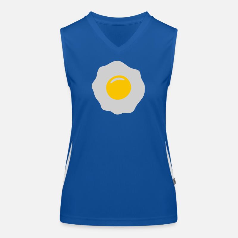 egg ei spiegelei Funktionelles Kontrast-Tank Top für Frauen