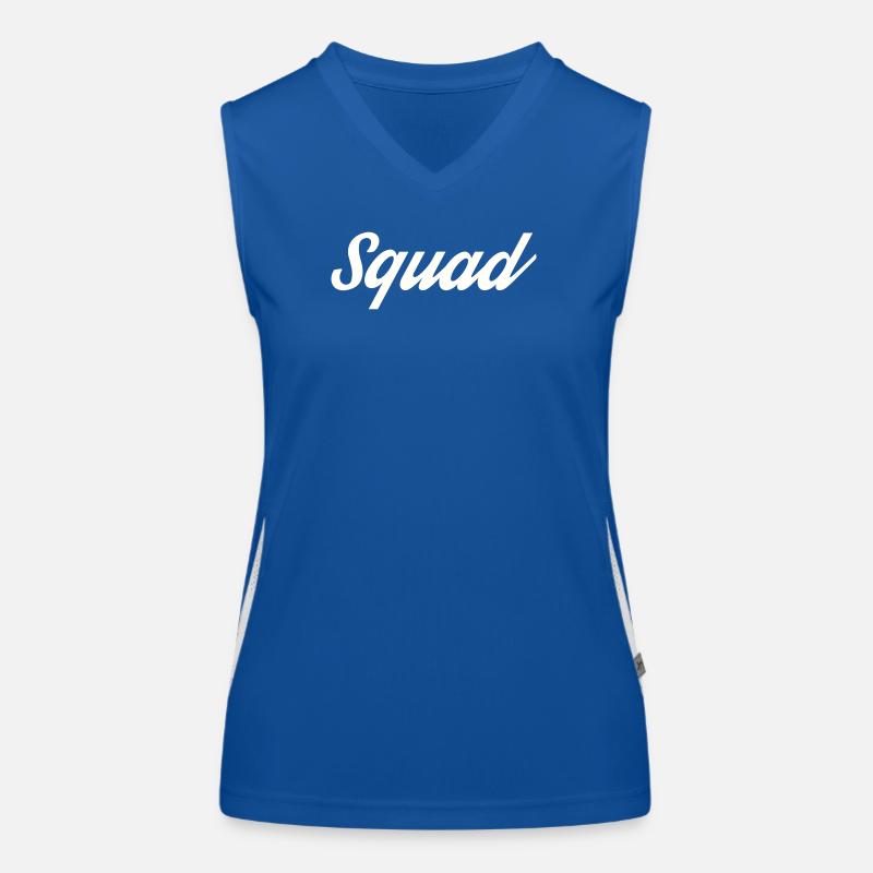 Squad Funktionelles Kontrast-Tank Top für Frauen