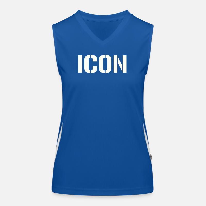 Icon Funktionelles Kontrast-Tank Top für Frauen