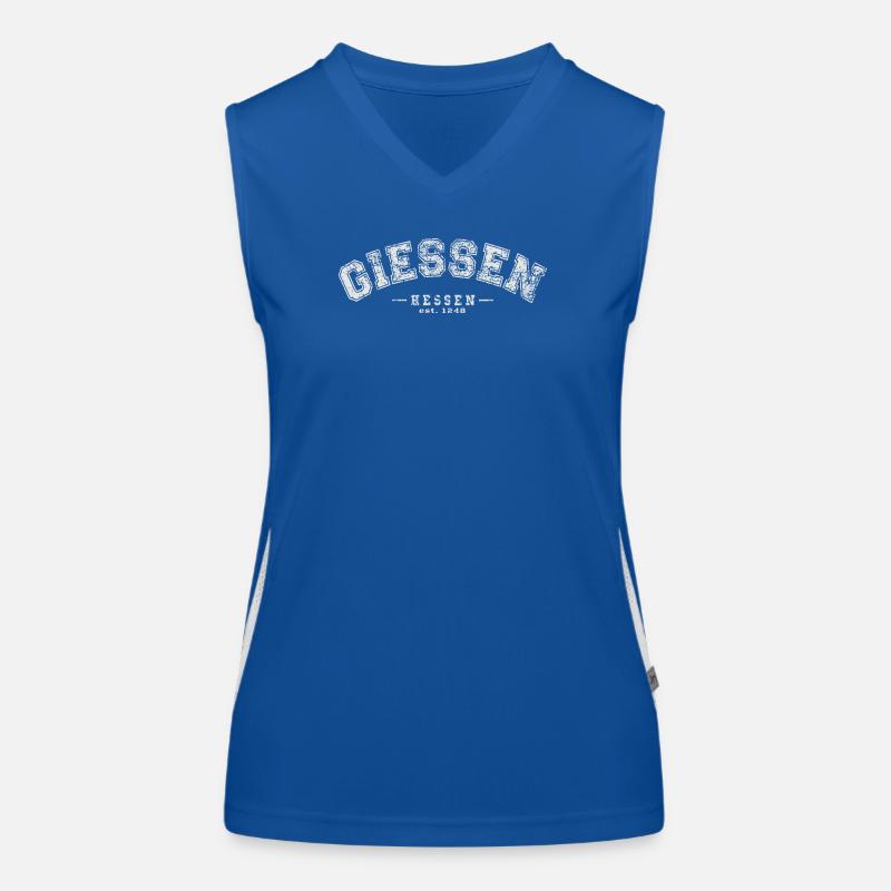 Giessen Funktionelles Kontrast-Tank Top für Frauen