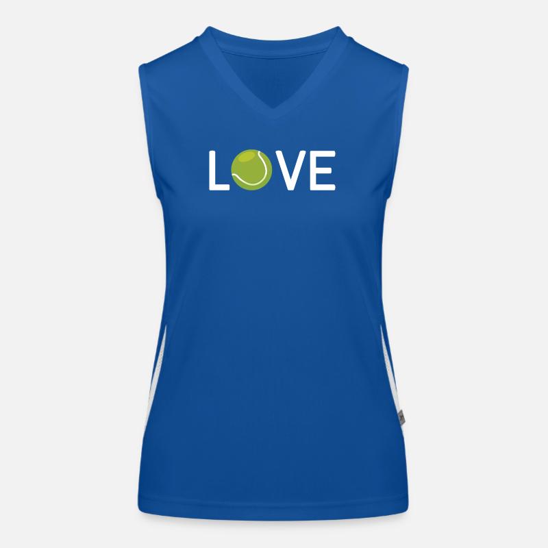 Tennis Lover Women's Functional Contrast Tank Top