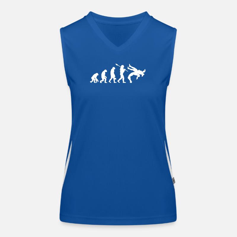 Évolution des sports de combat en silhouette de lutte Débardeur respirant contrasté Femme