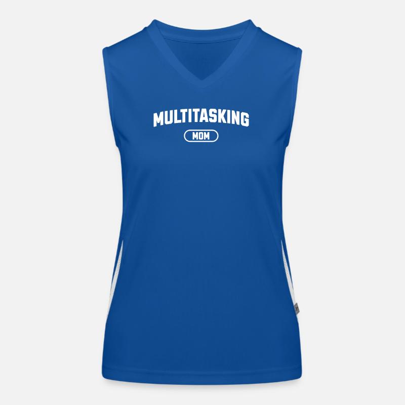 Multitasking Mom Women's Functional Contrast Tank Top