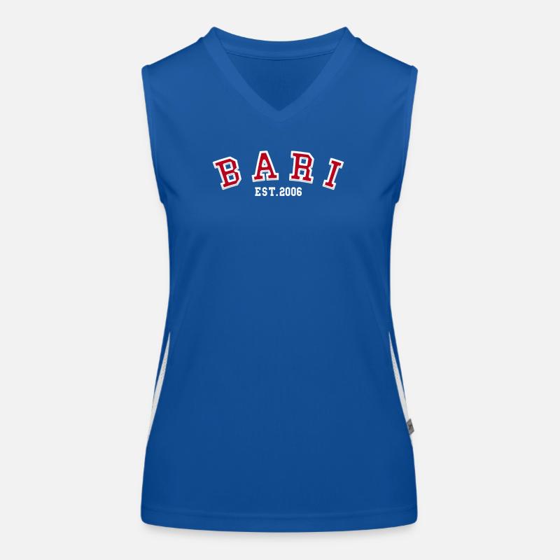 Bari Est 2006 Funktionelles Kontrast-Tank Top für Frauen