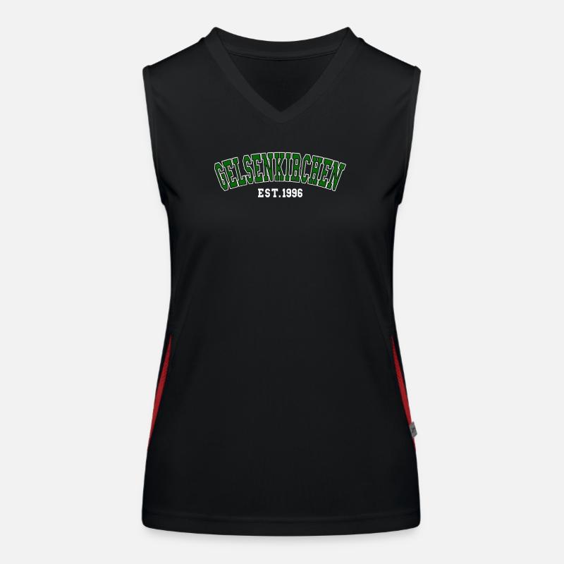 Gelsenkirchen Est. 1996 Women's Functional Contrast Tank Top