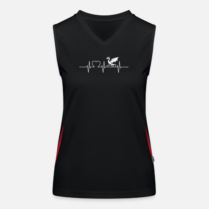 Dragon Dragon Women's Functional Contrast Tank Top