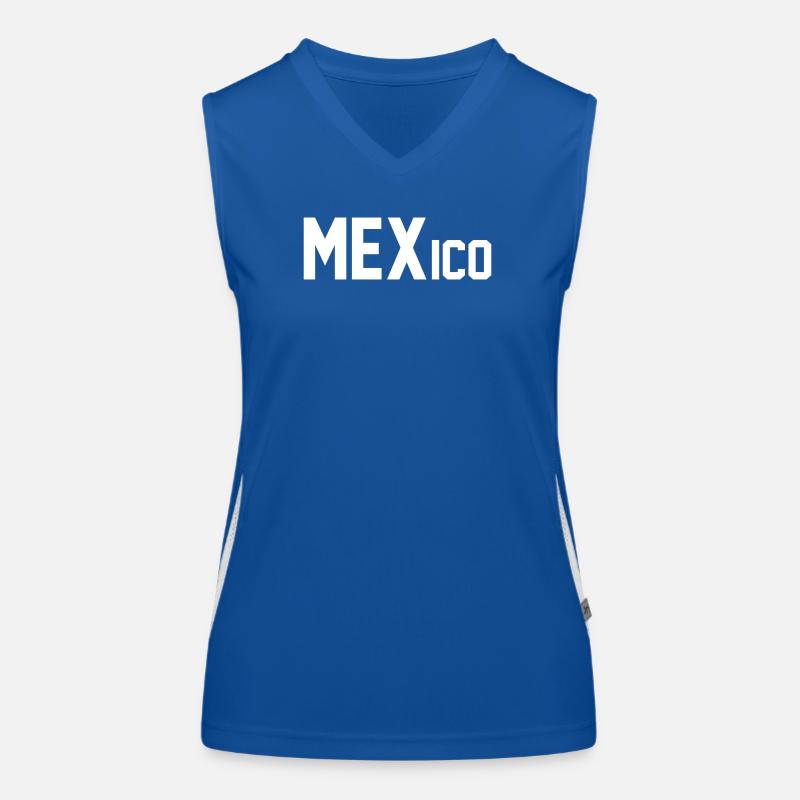 Mexico Women's Functional Contrast Tank Top