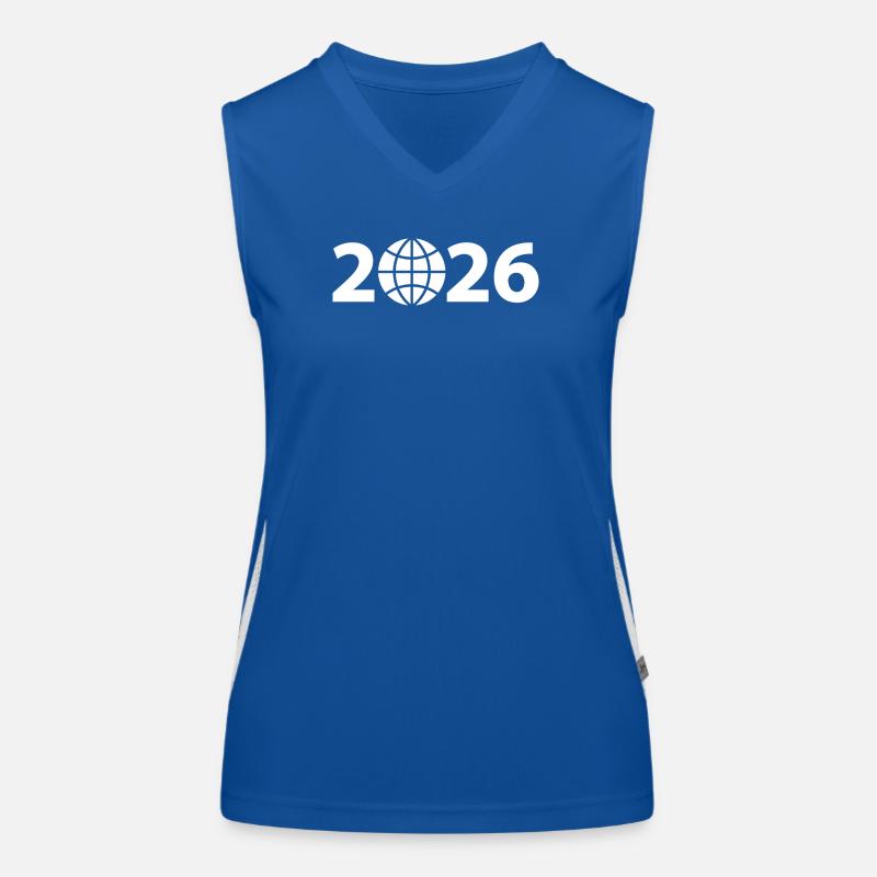 Globe 2026, World Tour 2026, Globe 2026 Débardeur respirant contrasté Femme