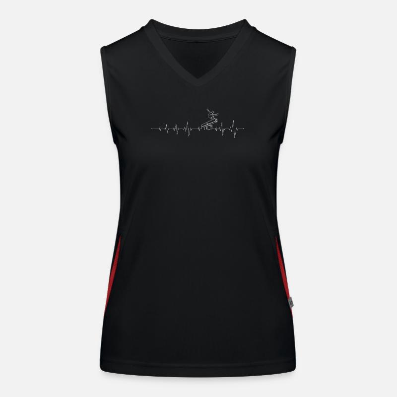Heartbeat Diver on Platform Women's Functional Contrast Tank Top