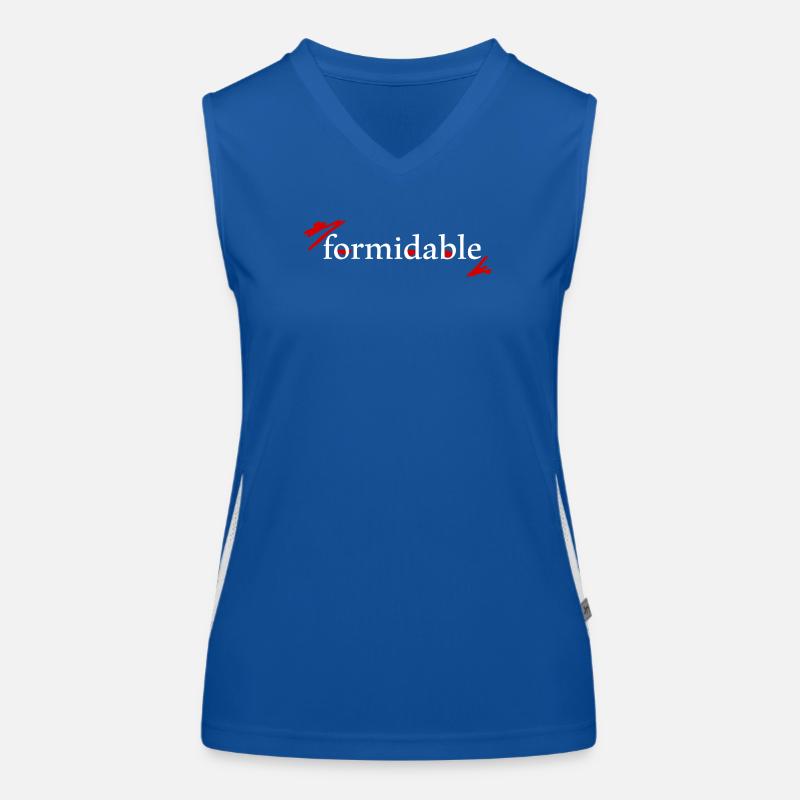 impressively formidable, the statement for YOU! Women's Functional Contrast Tank Top