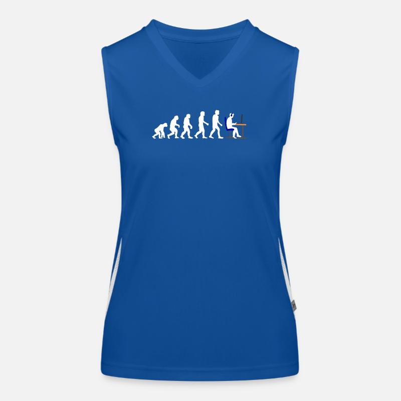 Gamer Evolution Funktionelles Kontrast-Tank Top für Frauen