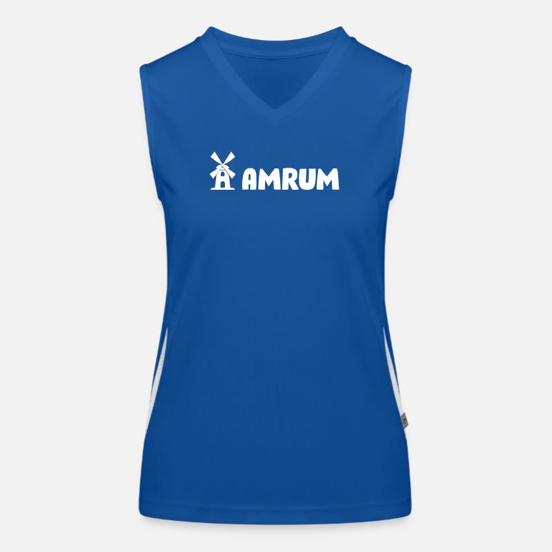 Amrum Windmill Women's Functional Contrast Tank Top