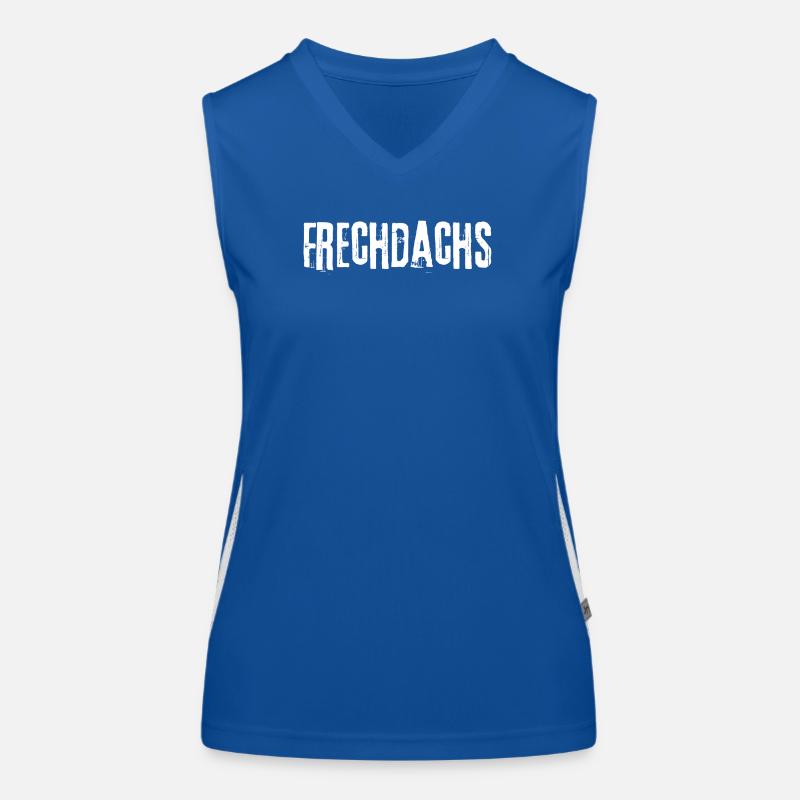Frechdachs Funktionelles Kontrast-Tank Top für Frauen