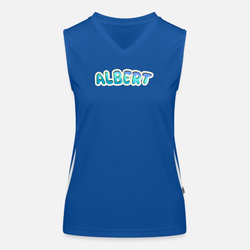 Albert als Beruf Funktionelles Kontrast-Tank Top für Frauen
