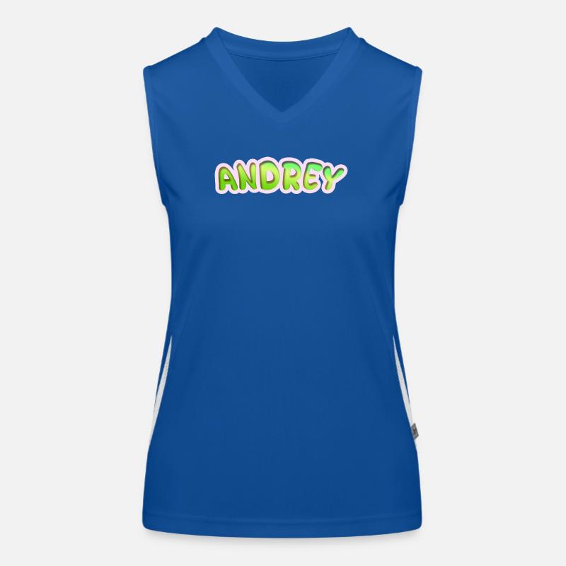Andrey als Beruf Funktionelles Kontrast-Tank Top für Frauen