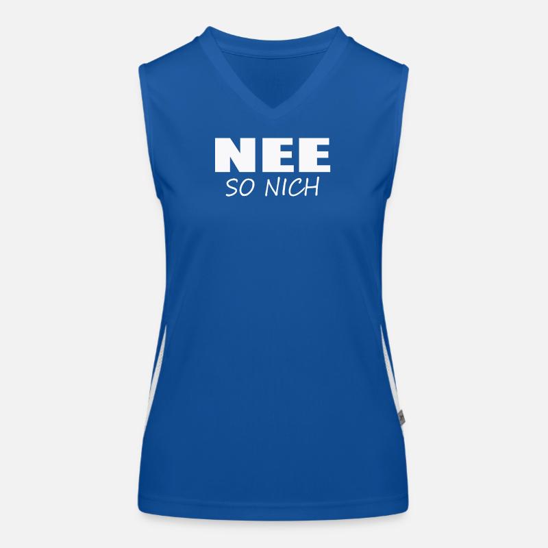 NON, PAS COMME ÇA Débardeur respirant contrasté Femme