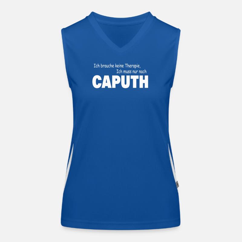 Therapie CAPUTH Funktionelles Kontrast-Tank Top für Frauen