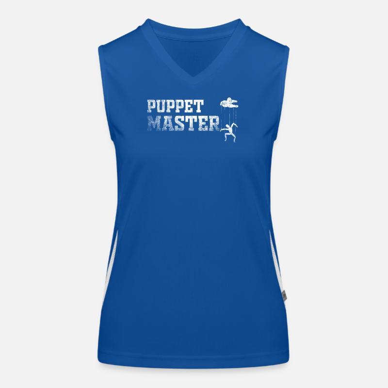 Puppet Master Marionette Funktionelles Kontrast-Tank Top für Frauen