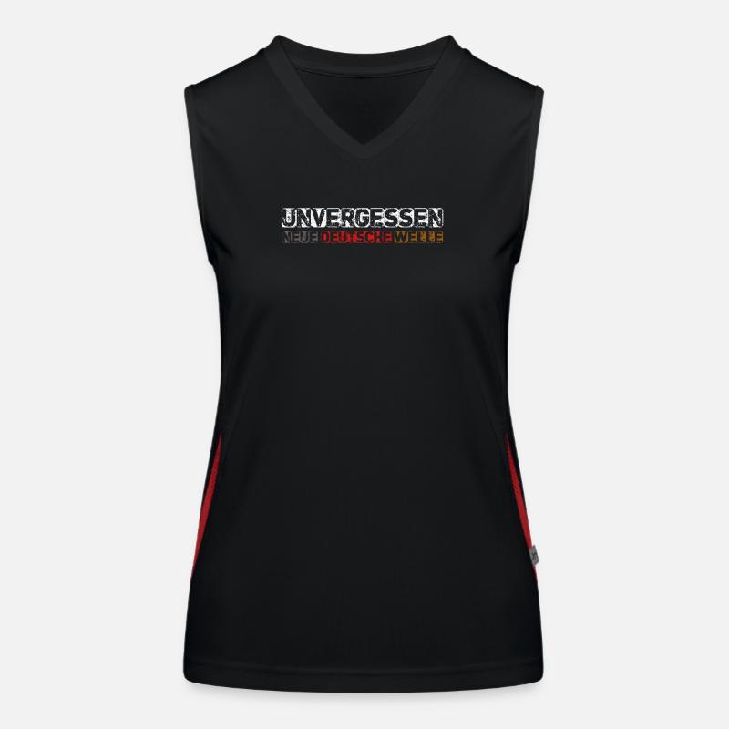 New German wave Women's Functional Contrast Tank Top
