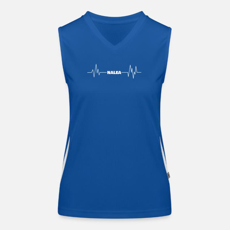 First name Nalea Women's Functional Contrast Tank Top