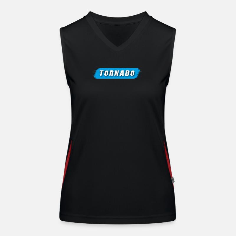 Tornade | Tempête Débardeur respirant contrasté Femme