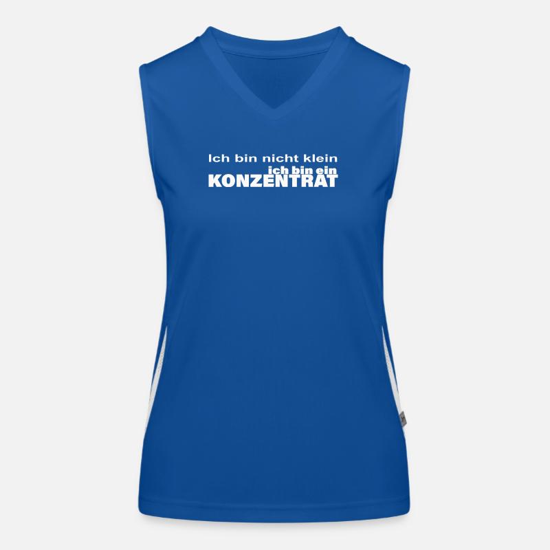 Concentrer Débardeur respirant contrasté Femme