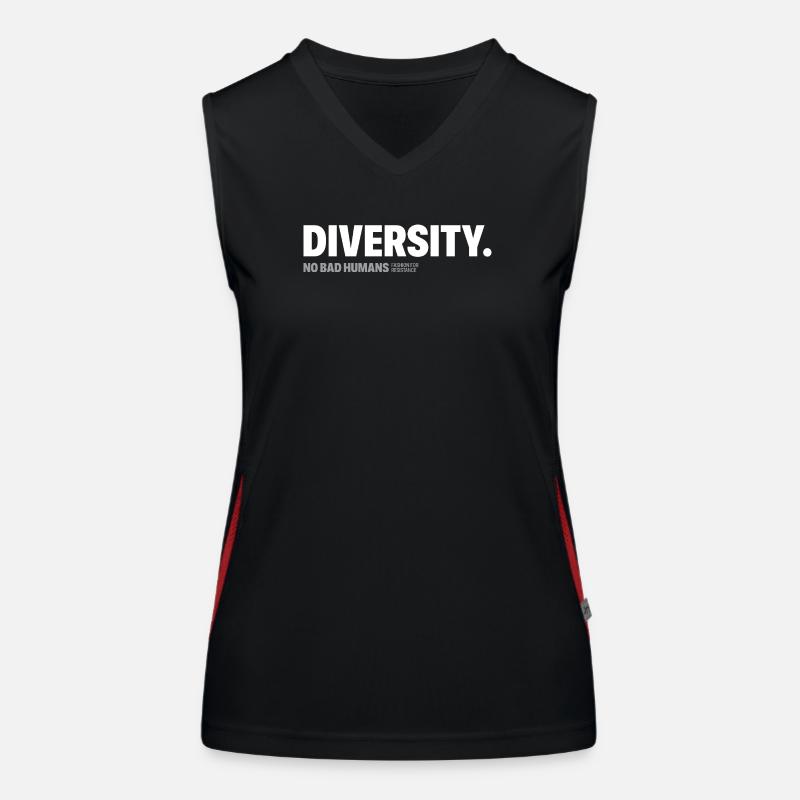 Diversité Débardeur respirant contrasté Femme