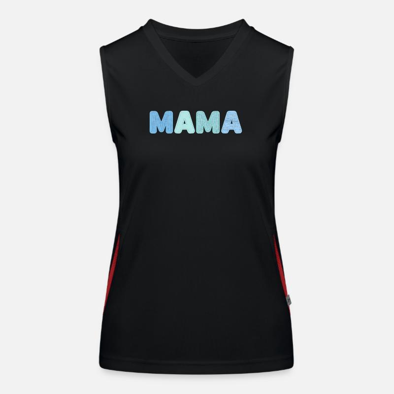 Patchwork Gift Idea for Mom for Mother's Day Women's Functional Contrast Tank Top