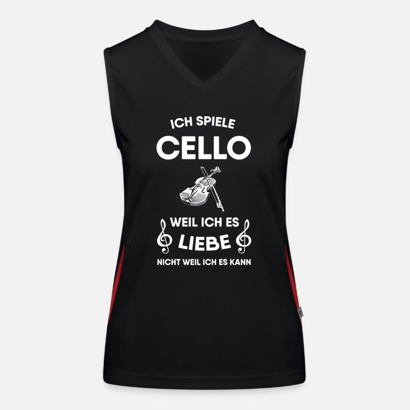Cello Funktionelles Kontrast-Tank Top für Frauen