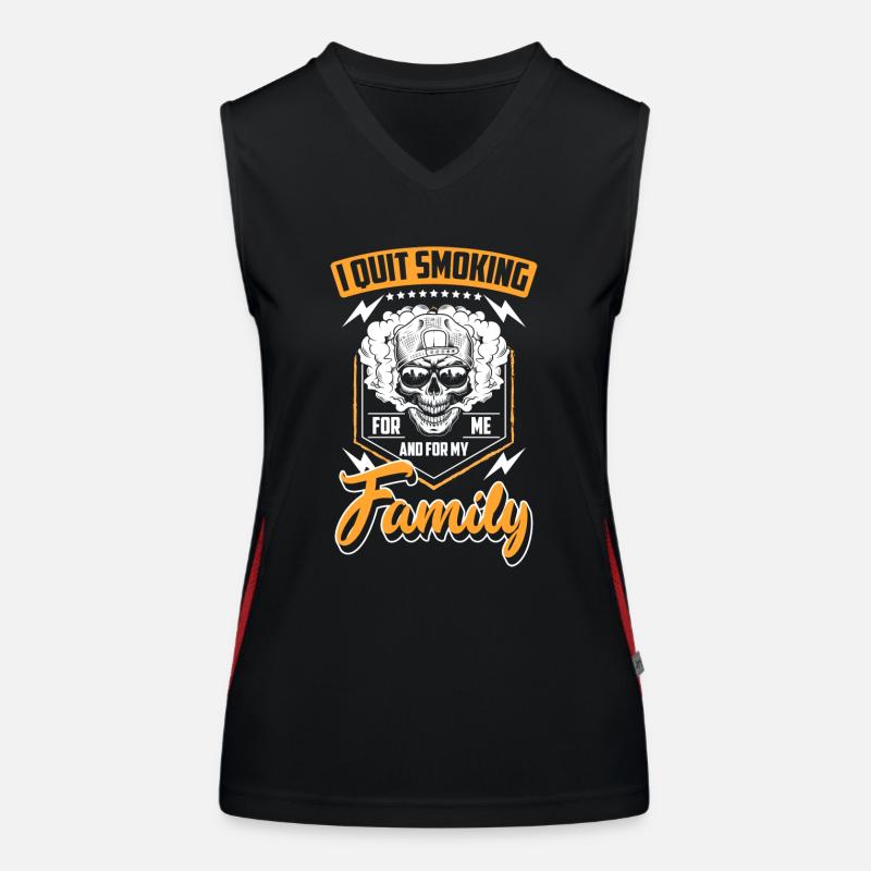 Zigarette Disziplin Funktionelles Kontrast-Tank Top für Frauen
