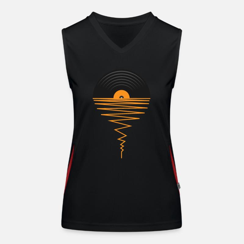 It's not hoarding if it's vinyl Women's Functional Contrast Tank Top