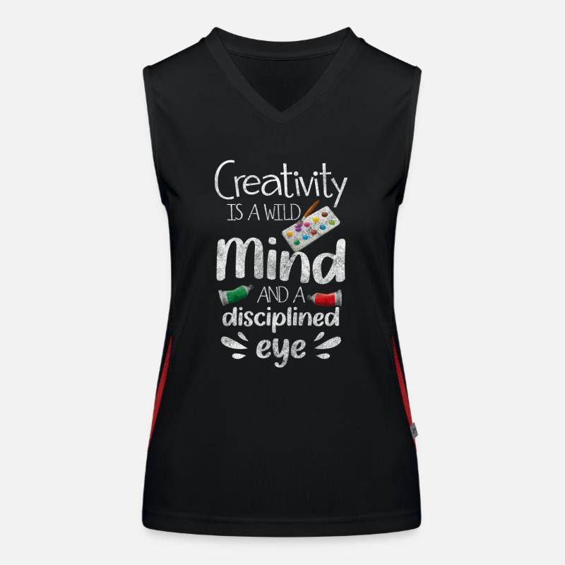 Painter Paint Paint Roller Women's Functional Contrast Tank Top