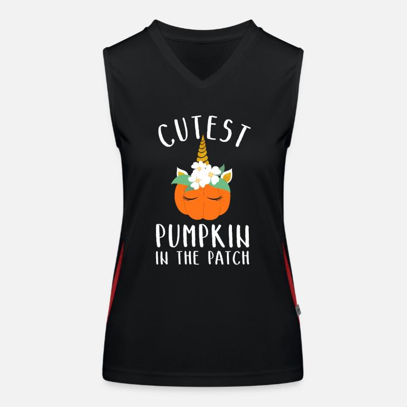 Cutest Pumpkin In The Patch Women's Functional Contrast Tank Top