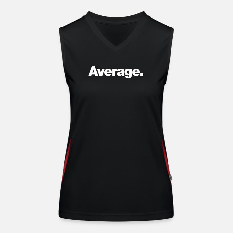 Average Women's Functional Contrast Tank Top