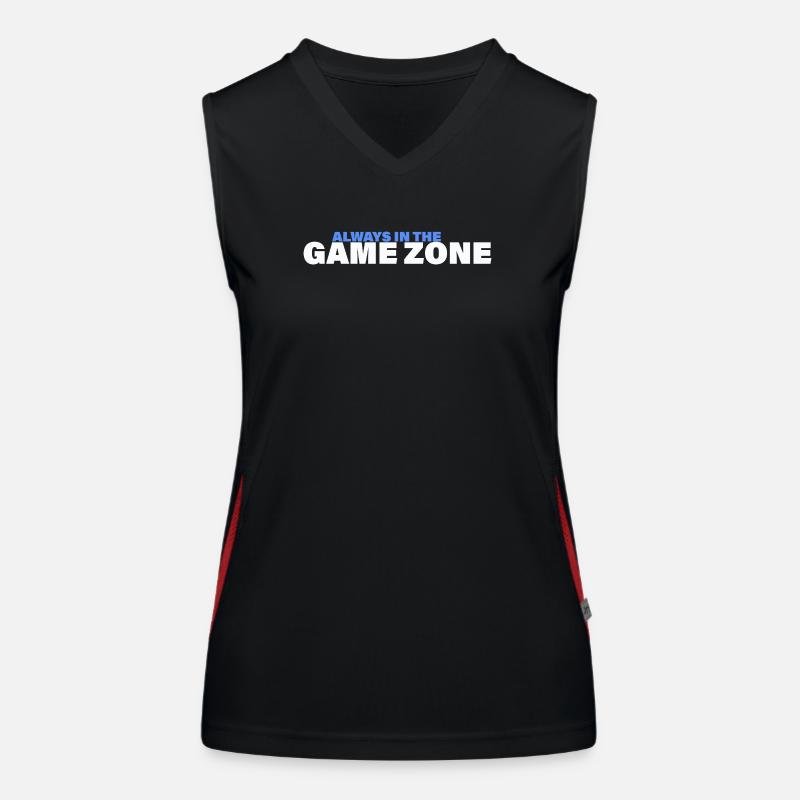 ZONE DE JEU Débardeur respirant contrasté Femme