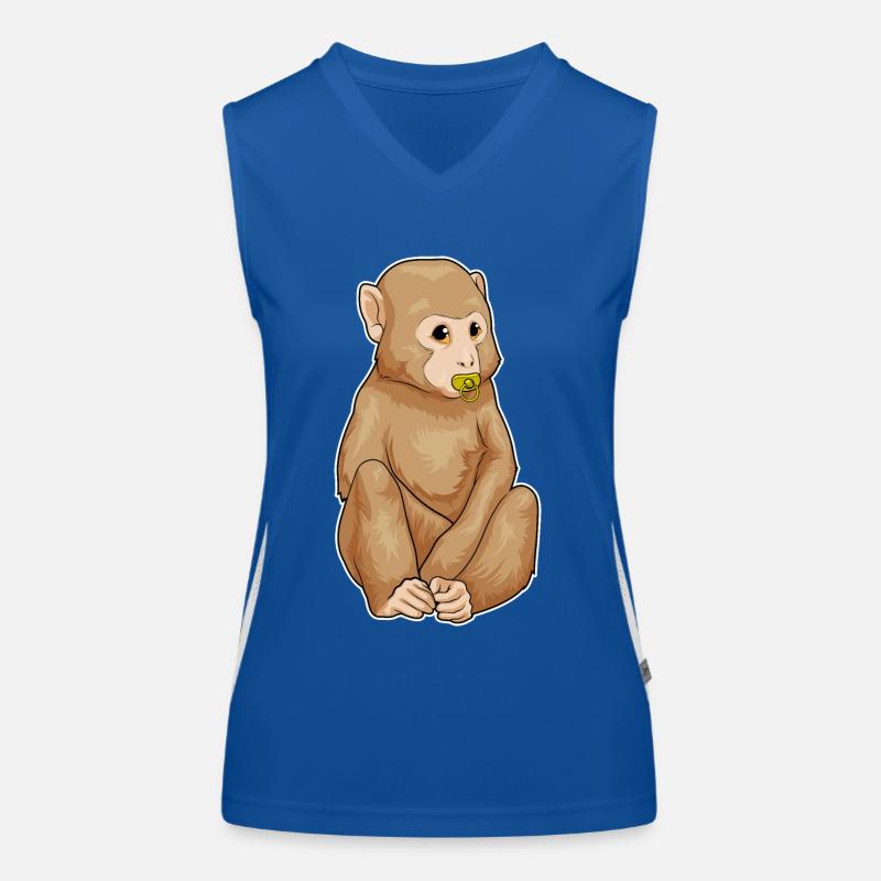 Sucette de singe Débardeur respirant contrasté Femme