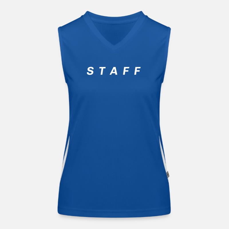 Personnel Débardeur respirant contrasté Femme