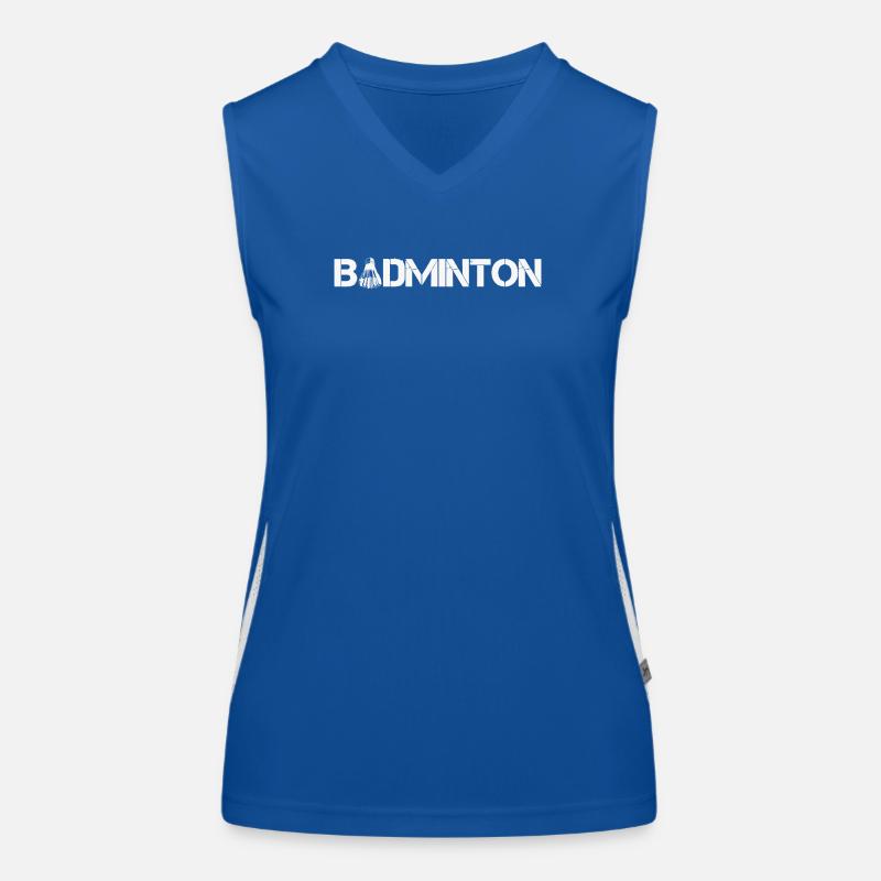 badminton Funktionelles Kontrast-Tank Top für Frauen