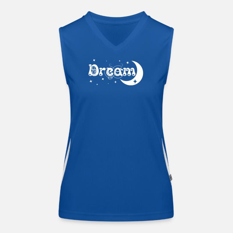 Dream / Traum Funktionelles Kontrast-Tank Top für Frauen