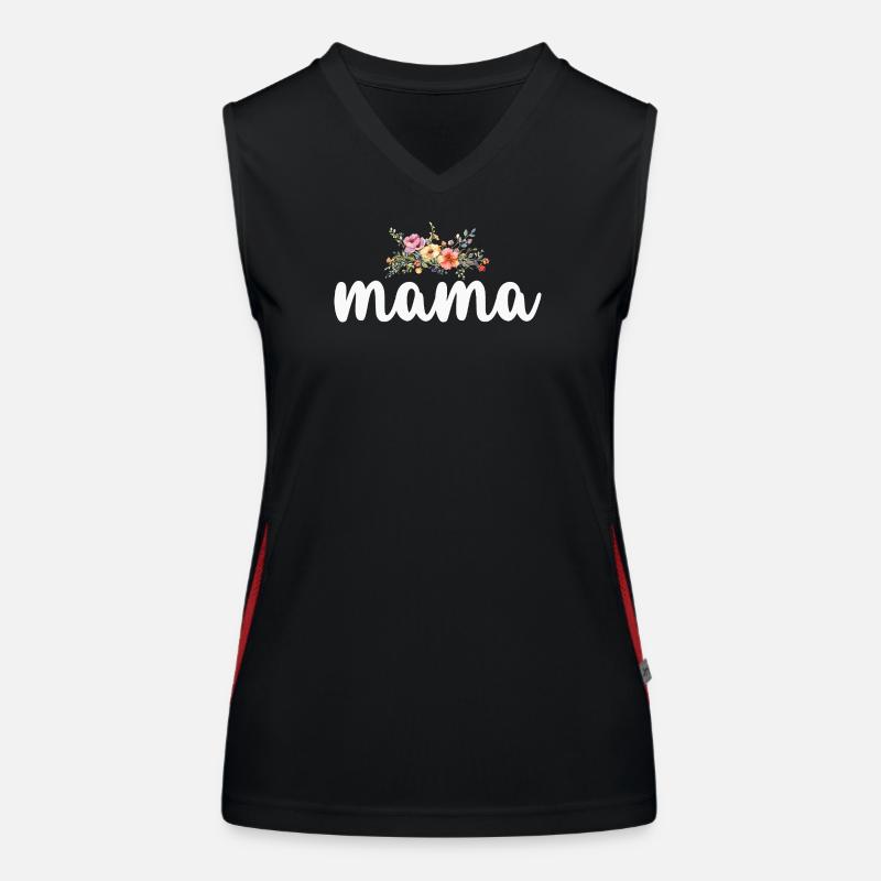 Maman Maman Débardeur respirant contrasté Femme