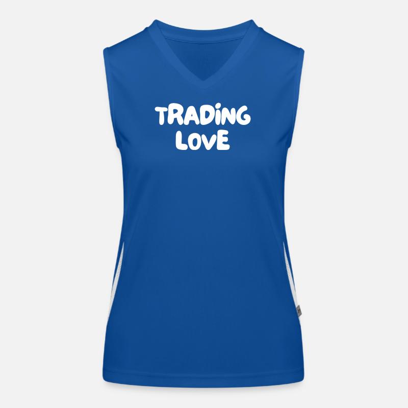 trading love Women's Functional Contrast Tank Top