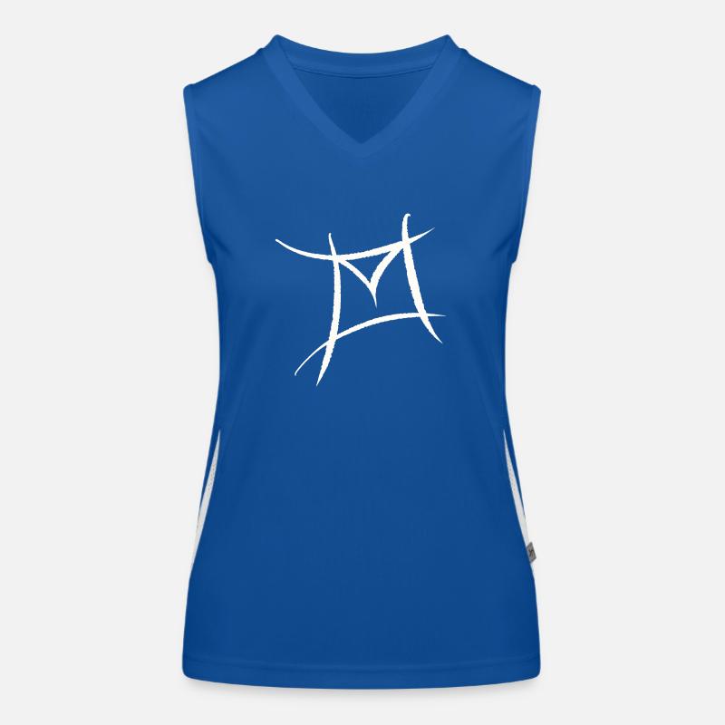 Email, envelope icon. Philatelist Women's Functional Contrast Tank Top