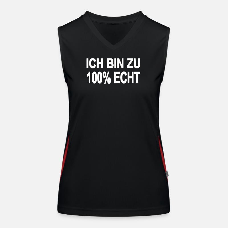 authentique Débardeur respirant contrasté Femme