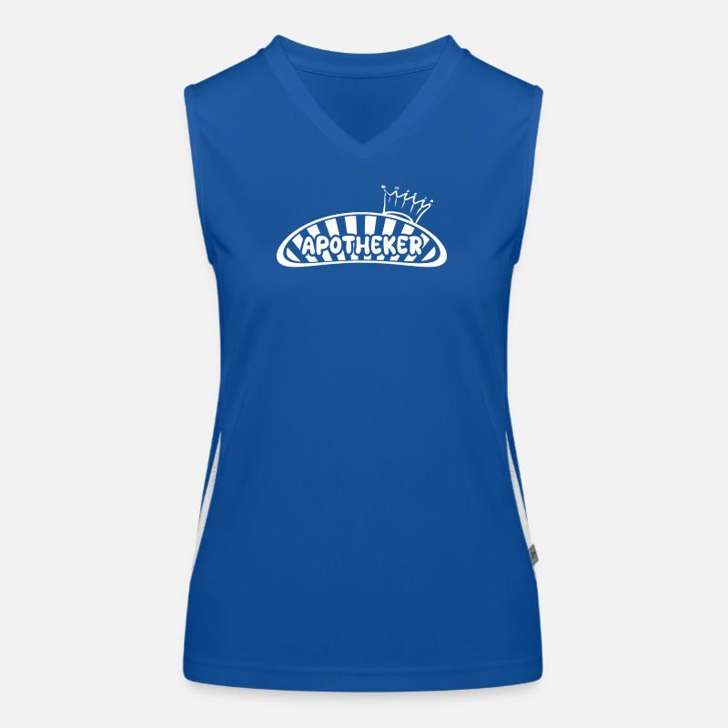 Apotheker Funktionelles Kontrast-Tank Top für Frauen