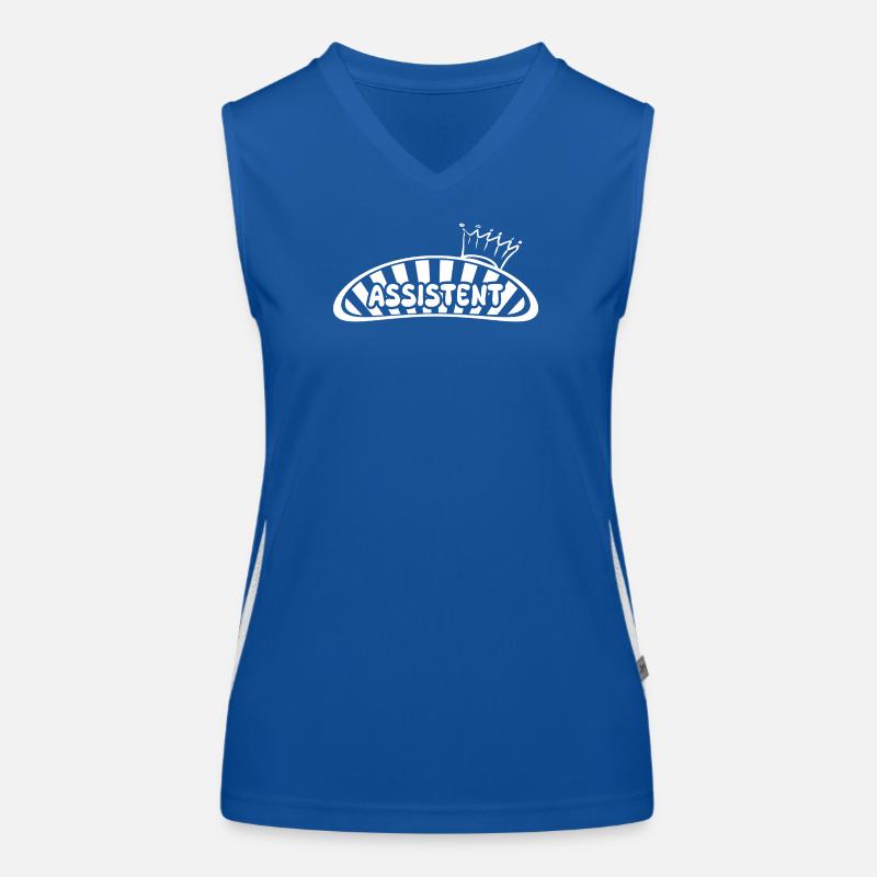Assistent als Job Funktionelles Kontrast-Tank Top für Frauen