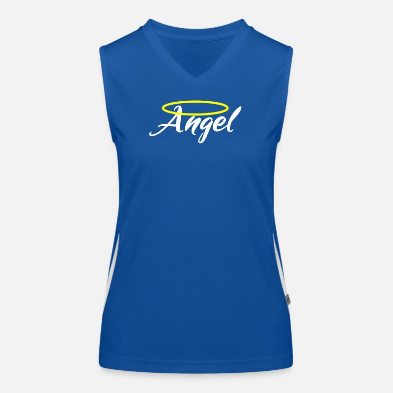 Ich bin ein Engel - Angel Funktionelles Kontrast-Tank Top für Frauen