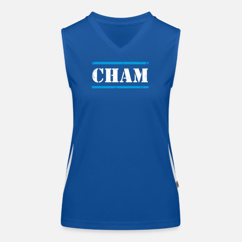 Cham Funktionelles Kontrast-Tank Top für Frauen