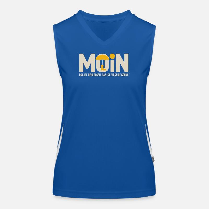 Moonshade Liquid Sun Motif Women's Functional Contrast Tank Top